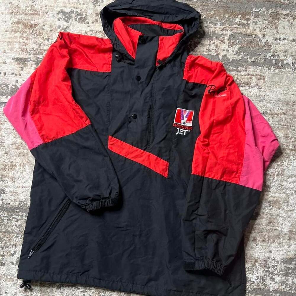 Shotover Jet Ray-Ban Colorblock Pullover Windbreaker Jacket L